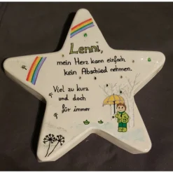 Für immer Trauerstern: Mein Herz kann einfach keinen Abschied nehmen