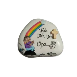 Für immer und ewig - Dieser Stein sagt 'Ich liebe dich - Ein einzigartiger, individueller Trauerstein