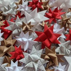 Fröbelsterne Papierstreifen-Set, inkl. Anleitung „Auswahlmöglichkeiten“