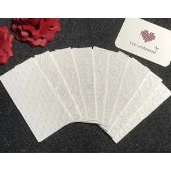 Freudentränen geprägte Taschentücher 10 Stück pro Paket