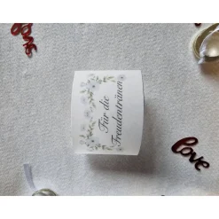 Freudentränen Hochzeit Taschentücher Banderolen,Banderolen als Deko für Gäste-Taschentücher,