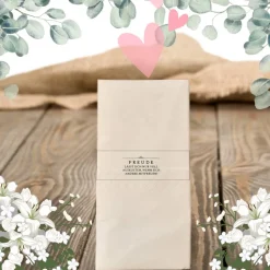 Freudentränen Hochzeit Taschentücher Banderolen,Banderolen als Deko für Gäste-Taschentücher,