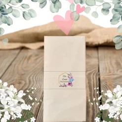 Freudentränen Hochzeit Taschentücher Banderolen,Banderolen als Deko für Gäste-Taschentücher,