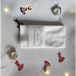 Freudentränen Hochzeit Taschentücher Banderolen,Banderolen als Deko für Gäste-Taschentücher,