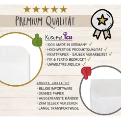 Freudentränen Taschentücher Hüllen - Verpackung für Hochzeit Taschentuch