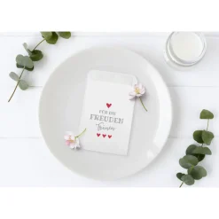 Freudentränen Taschentücher Hüllen - Verpackung für Hochzeit Taschentuch