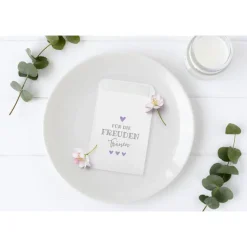 Freudentränen Taschentücher Hüllen - Verpackung für Hochzeit Taschentuch