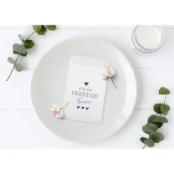 Freudentränen Taschentücher Hüllen - Verpackung für Hochzeit Taschentuch