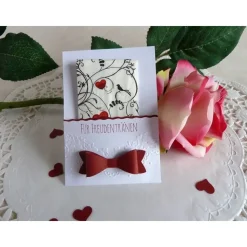 Freudentränen-Taschentuch mit Hülle für die Hochzeit