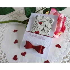 Freudentränen-Taschentuch mit Hülle für die Hochzeit