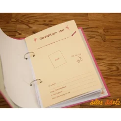 Freundebuch nach Maß | Freundealbum mit Namen und Wunschmotiv