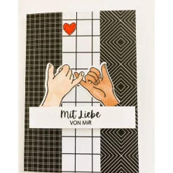 Freundschaft Liebeskarte Muttertag Grußkarte Handarbeit Stampin’Up