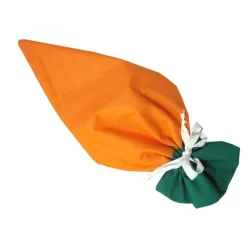 Frühling Ostern Geschenkbeutel Karotte – Baumwolle mit Tunnelzug, wiederverwendbar & waschbar