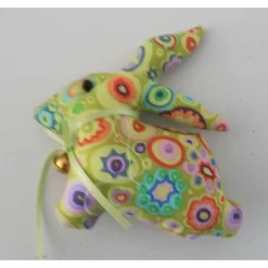 Frühlings - Osterdekoration, 3 - teiliges Set, Stoffhühner und Gans, Frühlings - Osterdekoration zum Anhängen