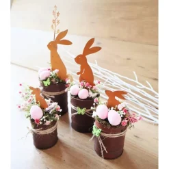 Frühlingsdeko Ostergesteck 4 teilig