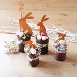 Frühlingsdeko Ostergesteck 4 teilig