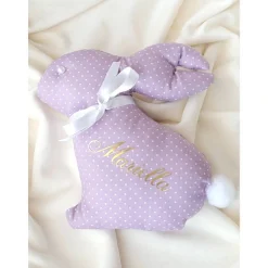 Frühlingshase Frühlingsdekoration Osterhase Baumwollhase rosa lila hellblau blau grün braun korall rot türkis weiß