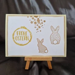 Frohe Ostern - Osterhasen - Bunt