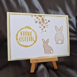 Frohe Ostern - Osterhasen - Bunt