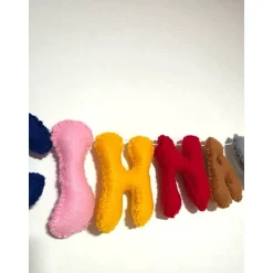 Frohe Weihnachten Buchstaben Girlande Filz Handgemacht