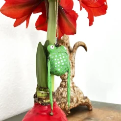 Froschglöckchen, grumpy frog, mürrischer Osterschmuck, Weihnachtsschmuck, kling Fröschchen klingelingeling