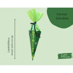 Fußball Schultüten Bastelset  |  Schultüte personalisiert | Bastelset Schultüte für Jungs | Fußball Schultüten