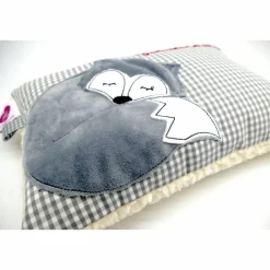 Fuchs Füchslein Namenskissen Taufkissen Kuschelkissen Kindergartenkissen Geburtsgeschenk