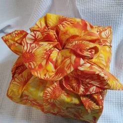 Furoshiki, 86 cm x 86 cm, vielseitiges Tuch für Knotentasche und als nachhaltige Geschenkverpackung