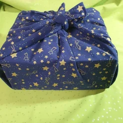 Furoshiki, gesäumt, 70 cm x 70 cm, Tuch für nachhaltige Geschenkverpackungen oder als Tischdecke