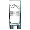 Fussball  Longdrinkglas 33cl graviert