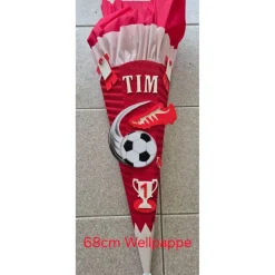 Fussball Schultüte Zuckertüte als DIY Set oder in handarbeit hergestellt-personalisiert, individuell