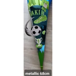 Fussball Schultüte Zuckertüte als DIY Set oder in handarbeit hergestellt-personalisiert, individuell