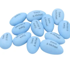 200g Hochzeitsmandeln / Taufmandeln / Zucker-Mandeln mit eigenem Text • »personalisiert«