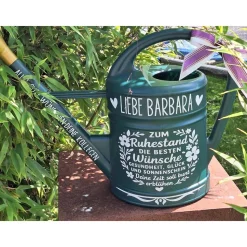 Garten Gießkanne für Rentner , Ruhestand Geschenk zum Renteneintritt Landhaus