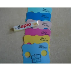 Gastgeschenk Einschulung Schulanfang  Duplo Schule Junge Mädchen Gastgeschenke Goodies Goodie Mitgebsel