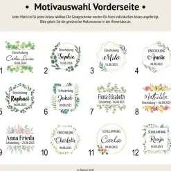 Gastgeschenk Einschulung Schulanfang | Schokolade Schokotäfelchen | personalisiert