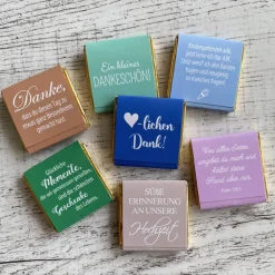 Gastgeschenk Einschulung Schulanfang  | Schokolade Schokotäfelchen | personalisiert + Foto