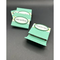 Gastgeschenk 10er Set "Lass uns feiern" für Schokoladetafeln zu Hochzeit Konfirmation Taufe Einschulung uvm