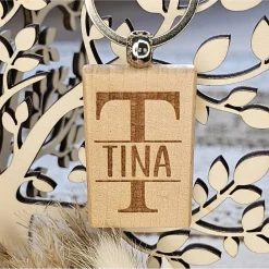 Gastgeschenk Erinnerung Hochzeit für die Gäste ,Schlüsselanhänger mit Namen personalisiert, Anhänger Schlüssel