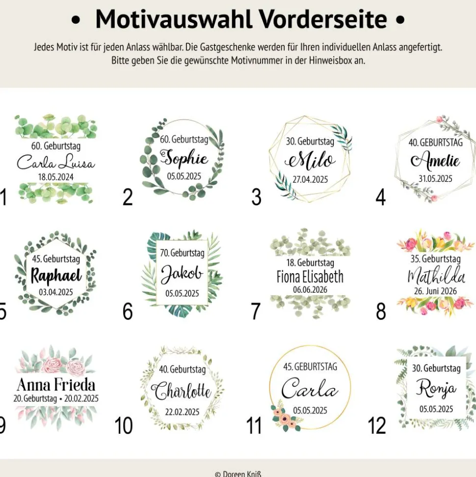 Gastgeschenk Geburtstag | Schokolade Schokotäfelchen | personalisiert