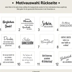 Gastgeschenk Geburtstag | Schokolade Schokotäfelchen | personalisiert