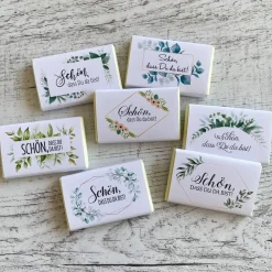 Gastgeschenk Jugendweihe Lebenswende | Schokolade Schokotafel Vollmilch | Schön, dass Du da bist!