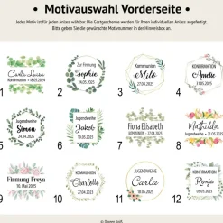 Gastgeschenk Jugendweihe | Schokolade Schokotäfelchen | personalisiert
