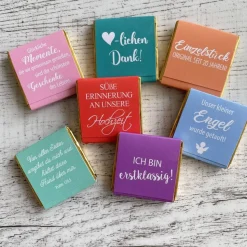 Gastgeschenk Jugendweihe | Schokolade Schokotäfelchen | personalisiert