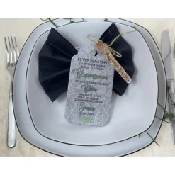 Gastgeschenk Kommunion personalisiert Reagenzglas mit Blumensamen, Gastgeschenk Taufe, Gastgeschenke Konfirmation, Fisch