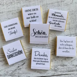 Gastgeschenk Konfirmation Firmung | Schokolade Schokotäfelchen | personalisiert