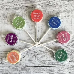 Gastgeschenk Konfirmation Firmung | Lolli Bonbon Lutscher | personalisiert