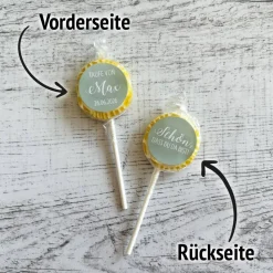Gastgeschenk Konfirmation Firmung | Lolli Bonbon Lutscher | personalisiert