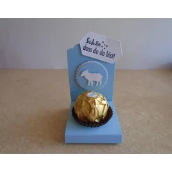 Gastgeschenk  Schaf Lamm Konfirmation Kommunion Geburtstag Firmung Hochzeit Taufe Junge Mädchen Goodies