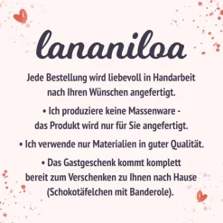 Gastgeschenk Taufe | Schokolade Schokotäfelchen | personalisiert